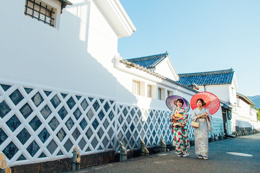 萩・着物で城下町さんぽ